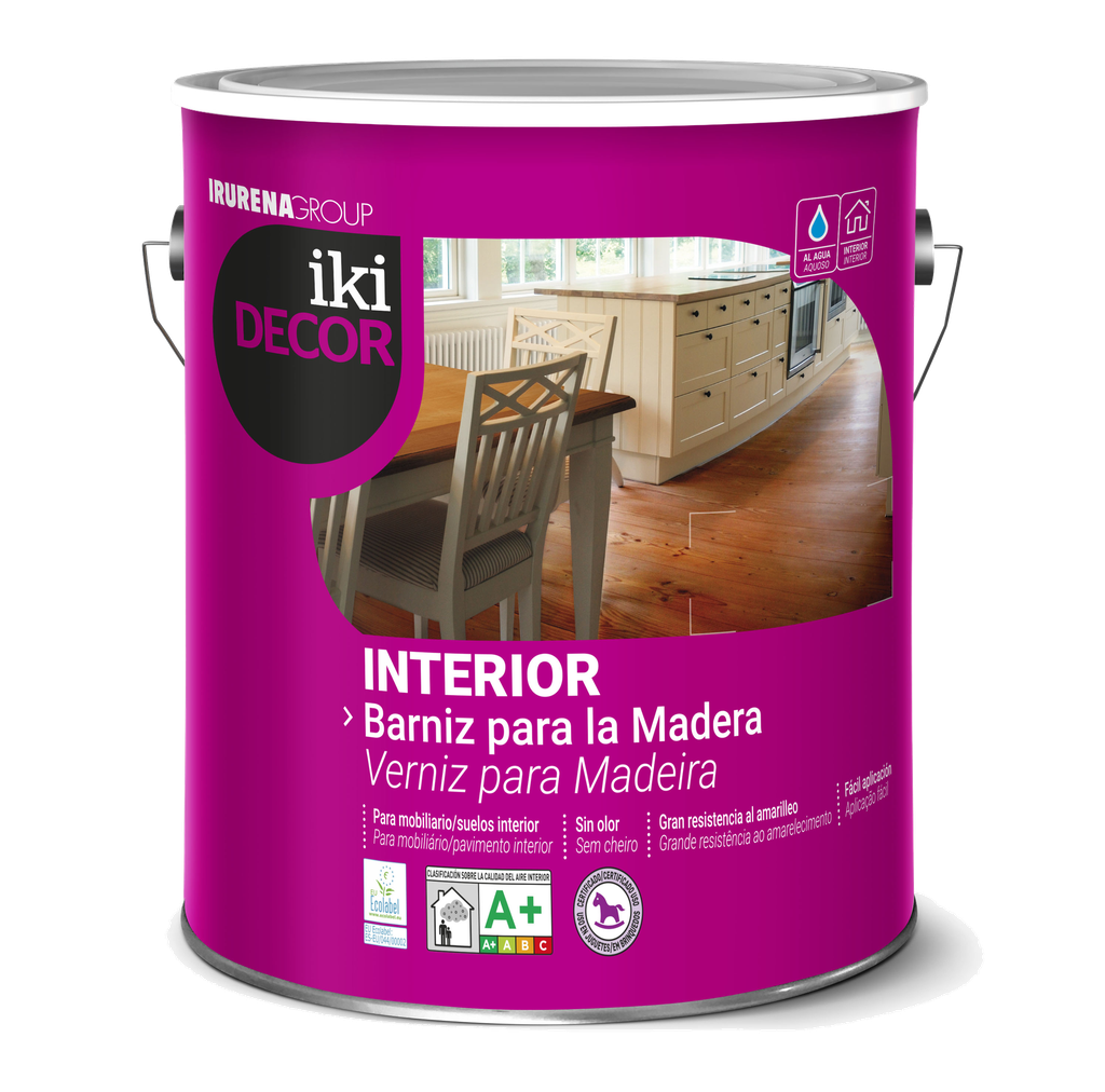 HABITAT ACABADO INCOLORO SATINADO 4 L